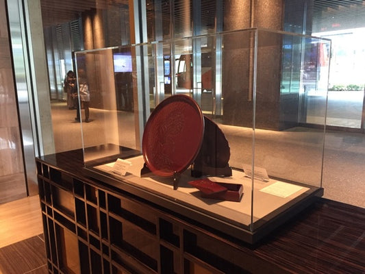オークウッドプレミア東京にて展示