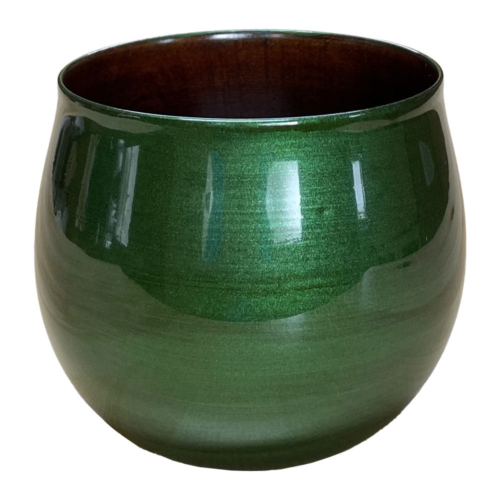 tasse forme larme vert