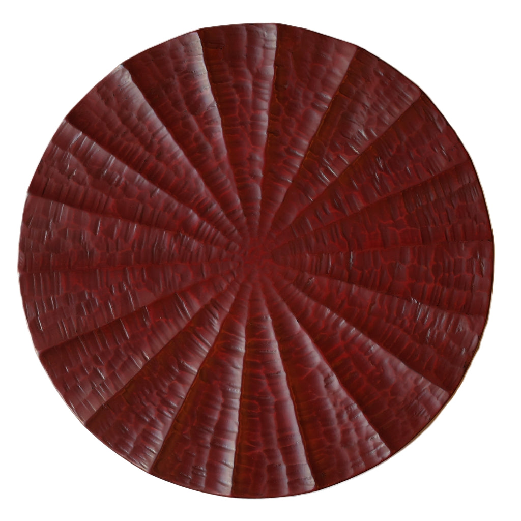 8-inch plum-shaped plate with a sword mark