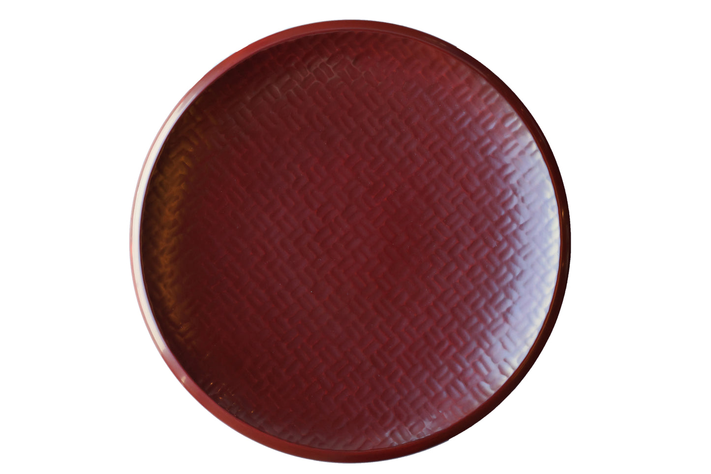 8-inch plum-shaped plate with a sword mark
