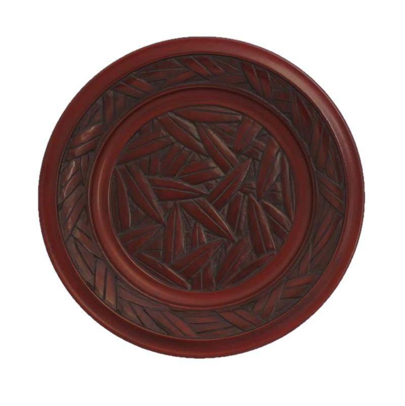 Small plate (16.5cm) / KOGAWARA bamboo leaves