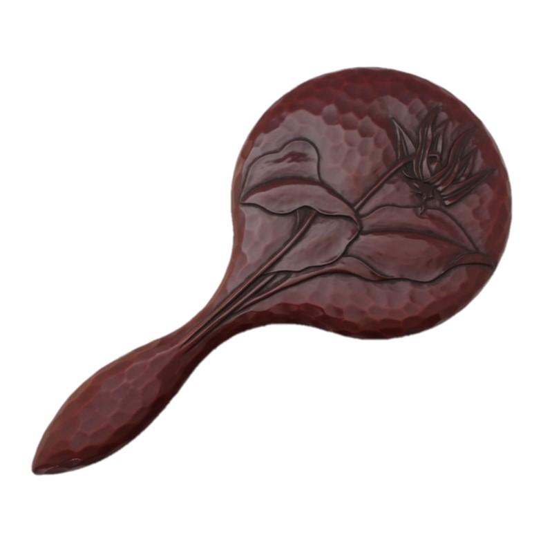 Hand mirror (medium size) / dogtooth violet