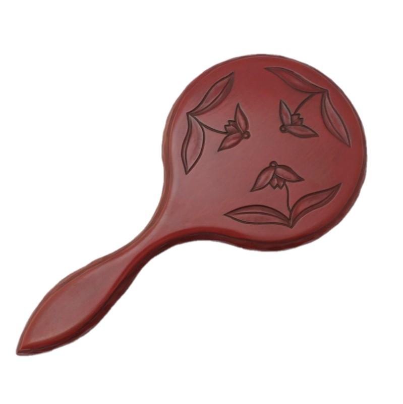 Hand mirror (medium size) / snowdrop