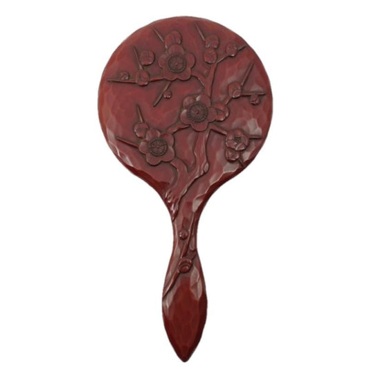 Hand mirror (medium size) / branch plum