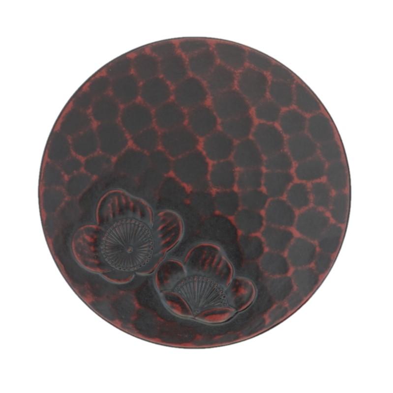 Teapot coaster (12cm) / plum flower