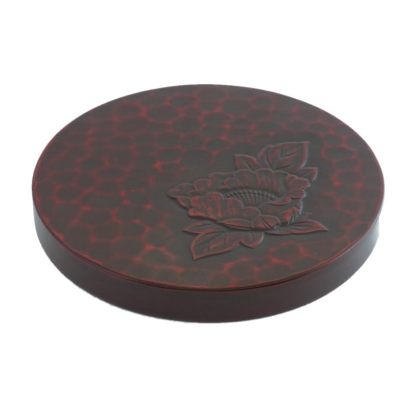 Teapot coaster (13.5cm) / peony
