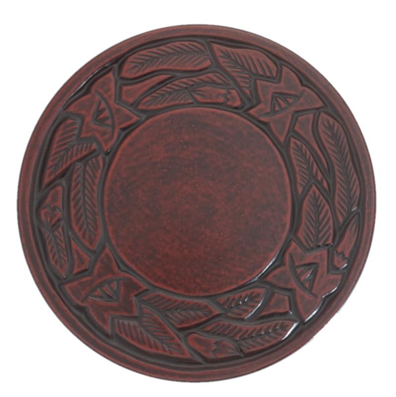 Teapot coaster (13.5cm) / bellflower on rim