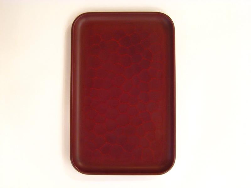 Card tray / chisel mark