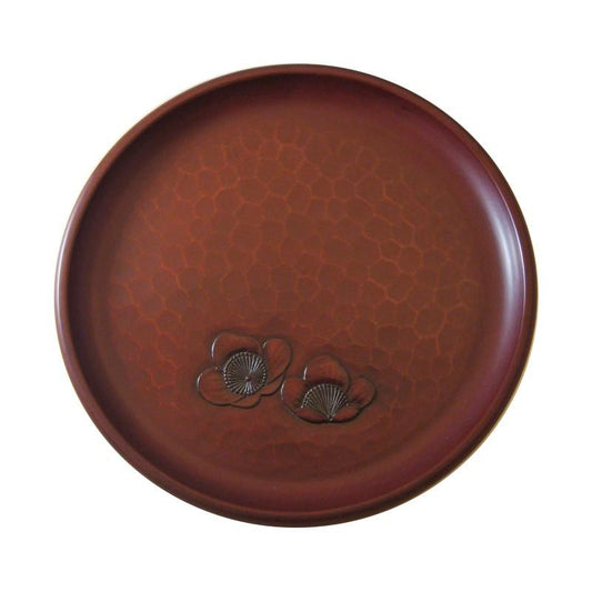 Round tray(21cm) / plum flower