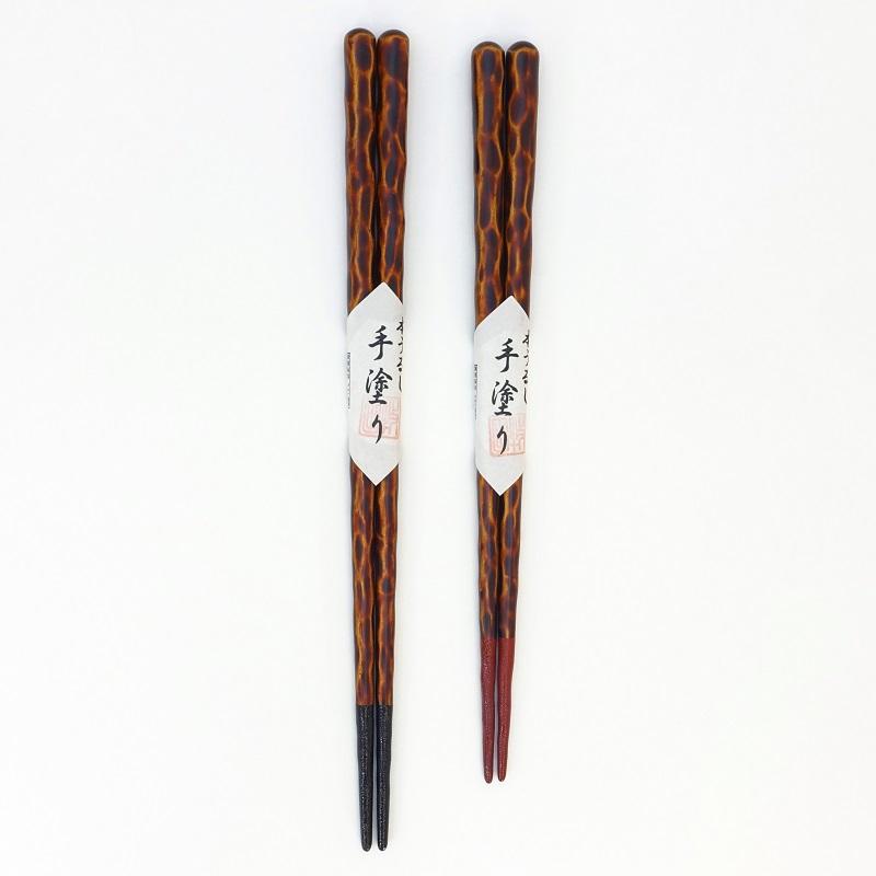 Echizen lacquer chopstick gold-sown L/S