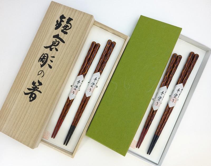 Echizen lacquer chopstick gold-sown L/S
