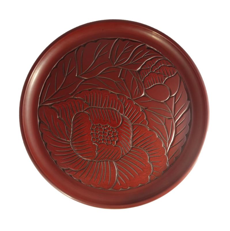 Round tray(27cm) / peony