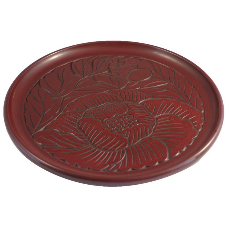 Round tray(27cm) / peony