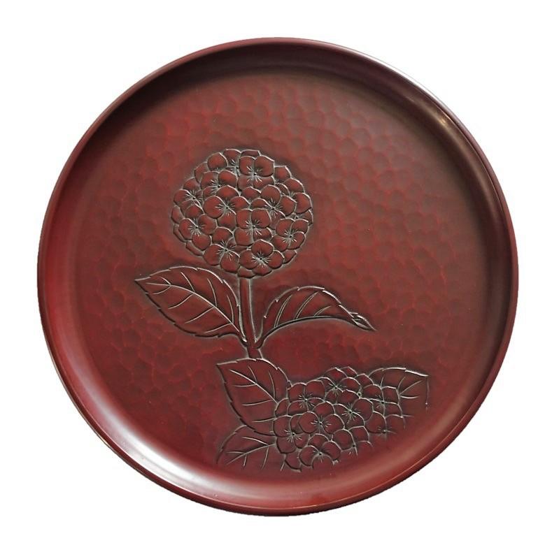 Round tray(30cm) / hydrangea