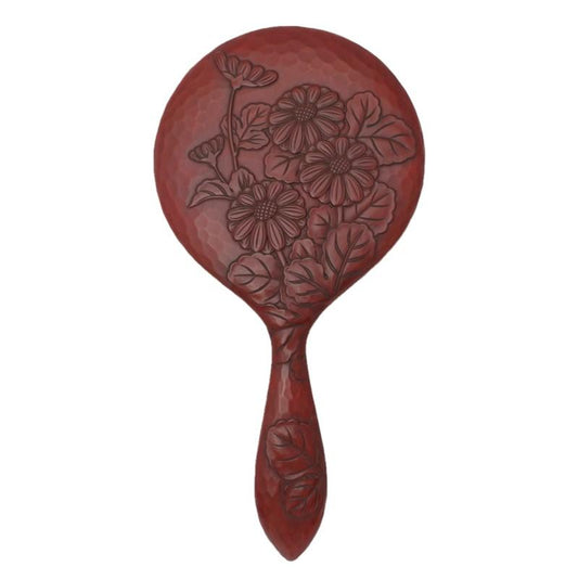 Hand mirror (long size) / chrysanthemum