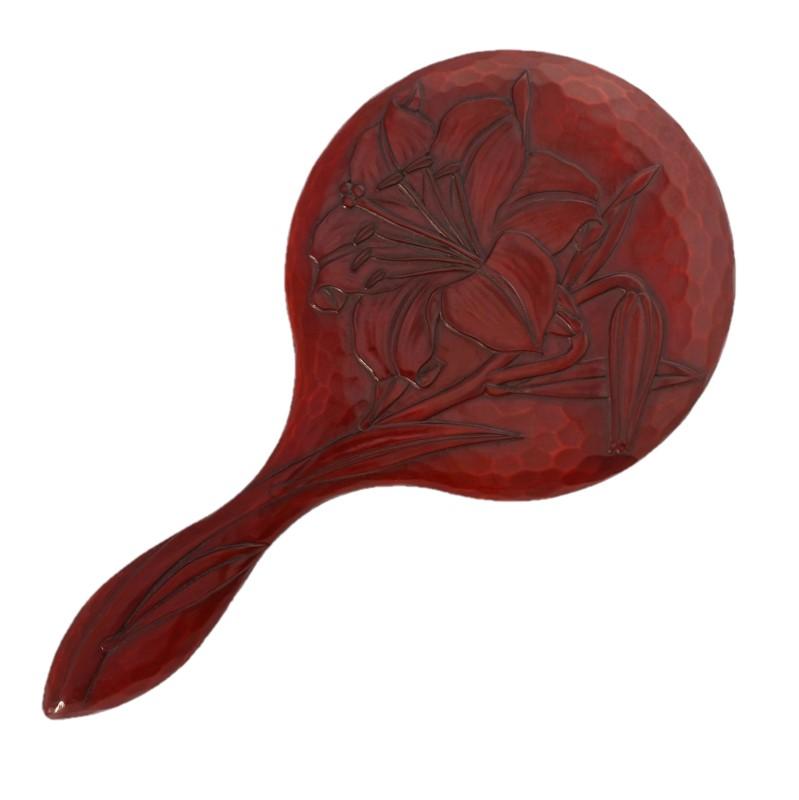 Hand mirror (medium size) / lily