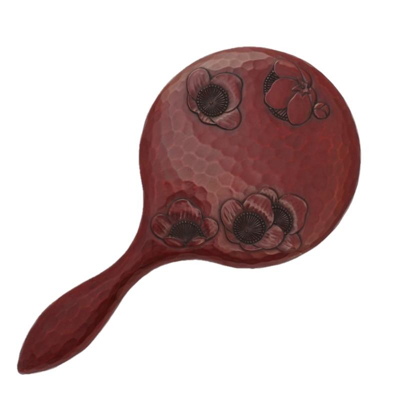 Hand mirror (medium size) / plum flower