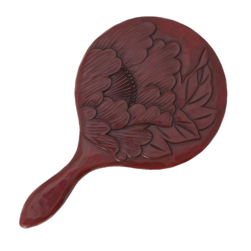 Small mirror / peony