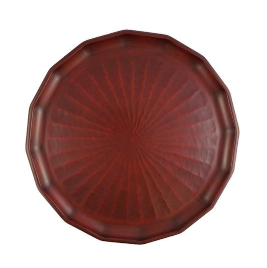 Hexadecagonal tray (27cm) / radial pattern