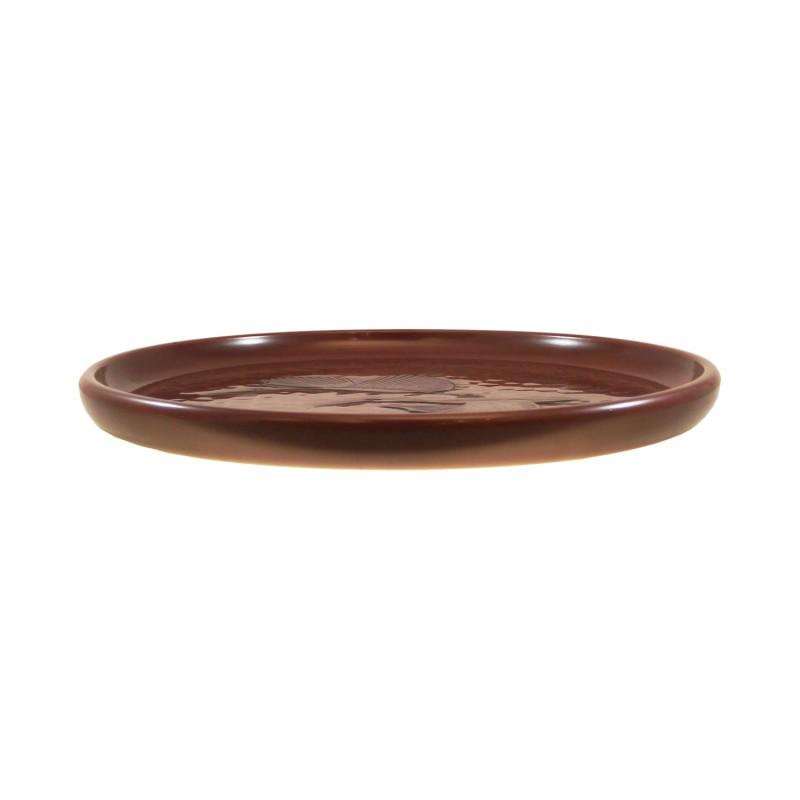 Round tray(24cm) / cranes