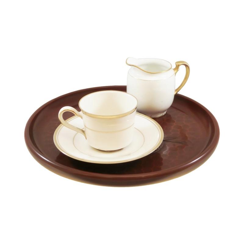 Round tray(24cm) / cranes