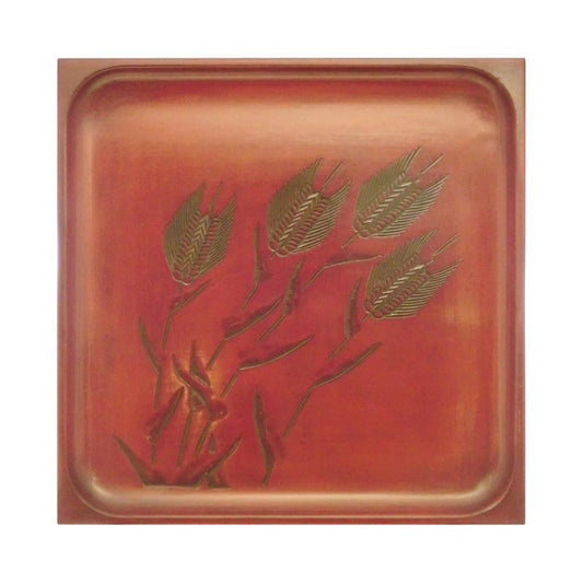 Square tray(24cm) / wheat