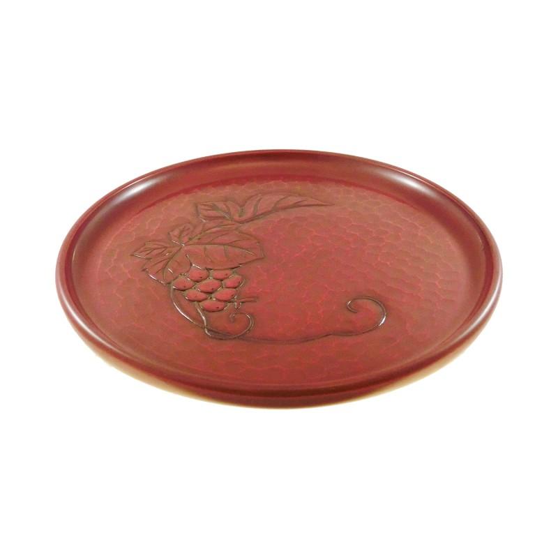 Round tray(27cm) / grape