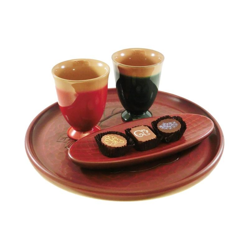 Round tray(27cm) / grape
