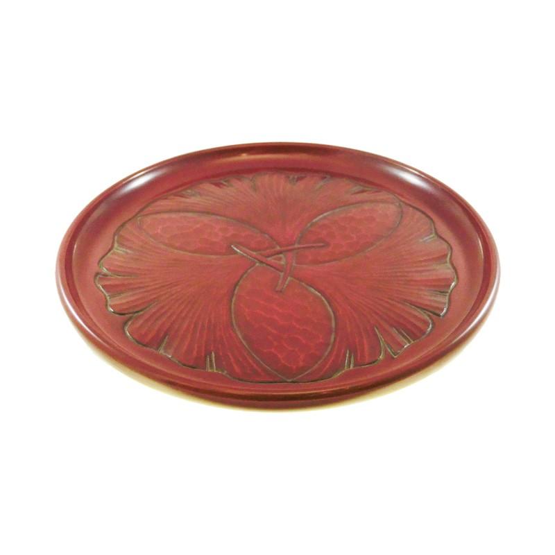 Round tray(27cm) / gingkgo leaves