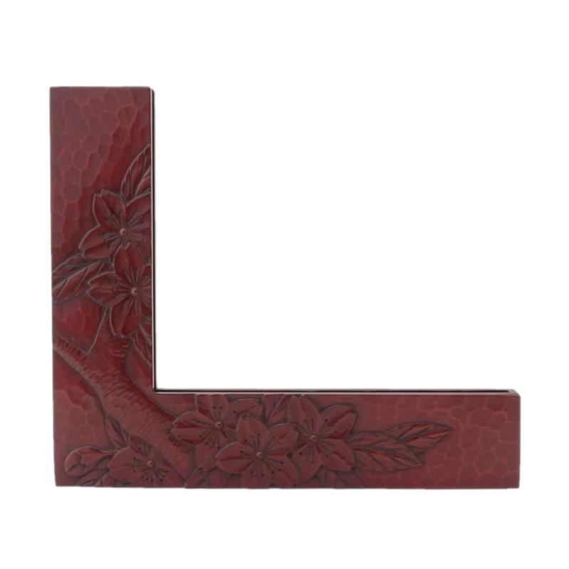 L-shape photo frame / cherry blossom