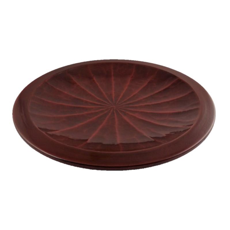 bol peu profond(21cm) motif radial