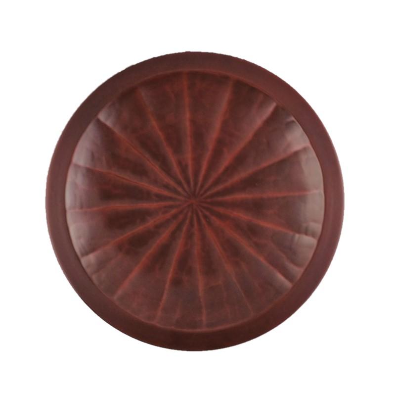 bol peu profond(21cm) motif radial