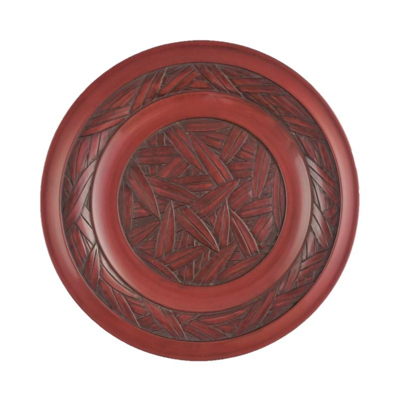 Plate (24cm) / bamboo leaves