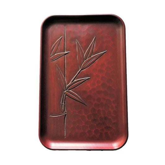 plateau carte bambou