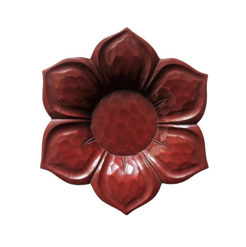 soucoupe à tasse(12cm) fleur à six pétales