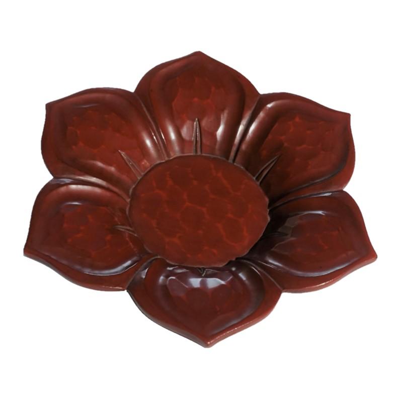 soucoupe à tasse(12cm) fleur à six pétales