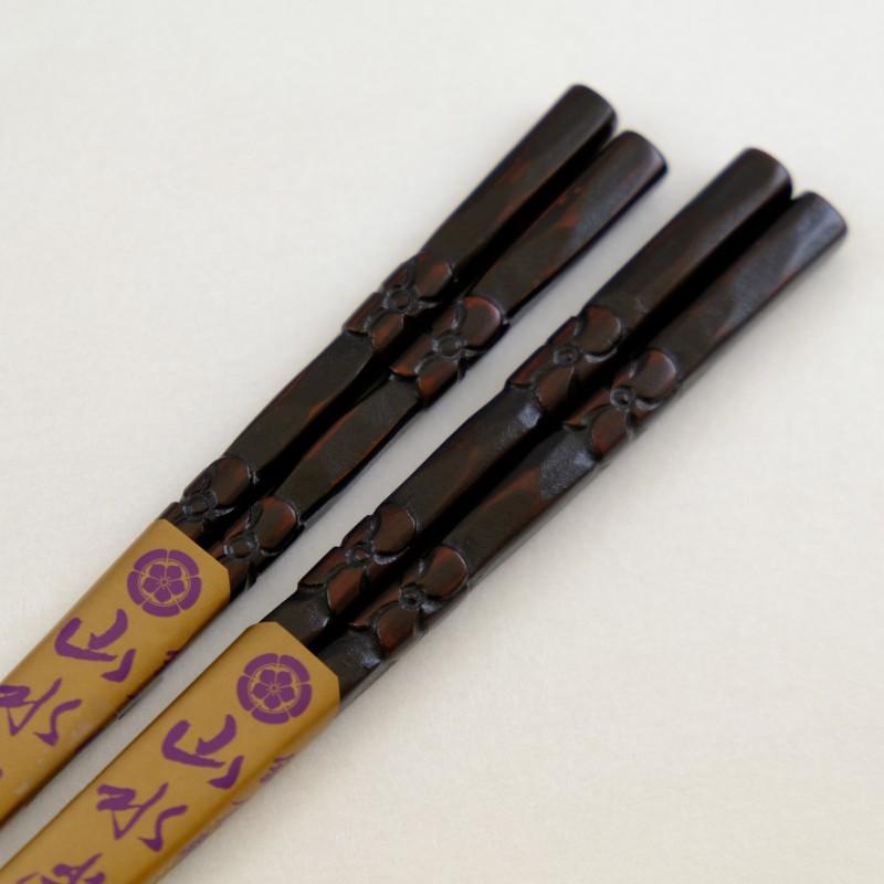 Chopstick / plum flower