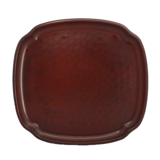 Tray in Mokko-shape (39×27cm) / chisel mark
