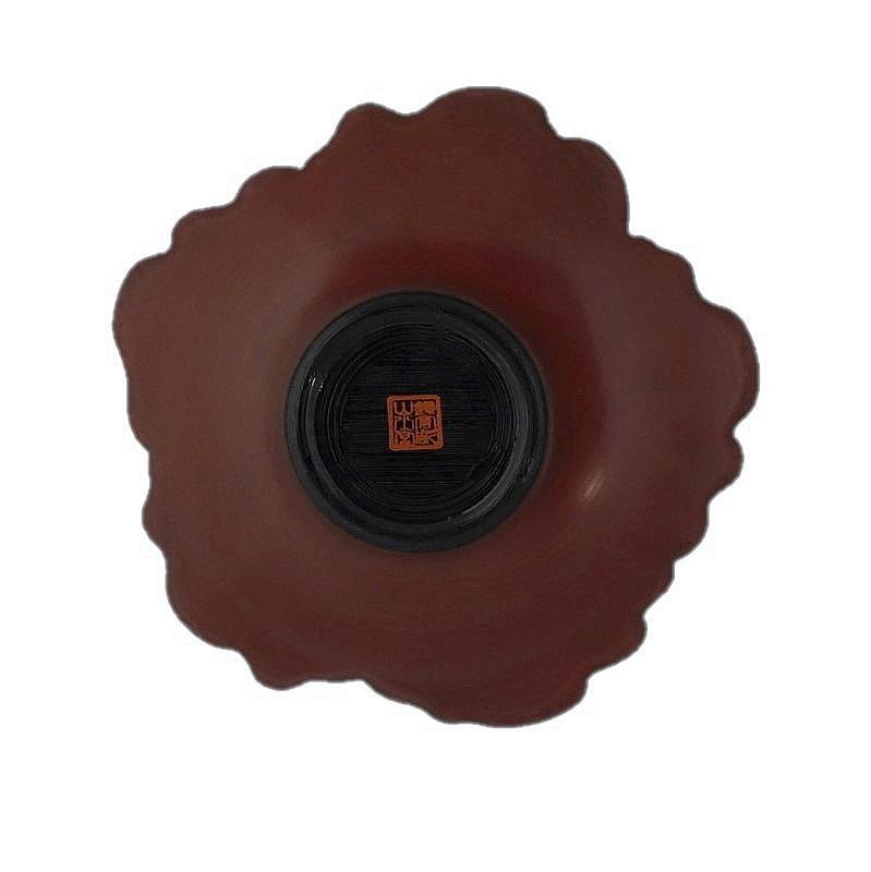 4.5寸茶托 牡丹くずし