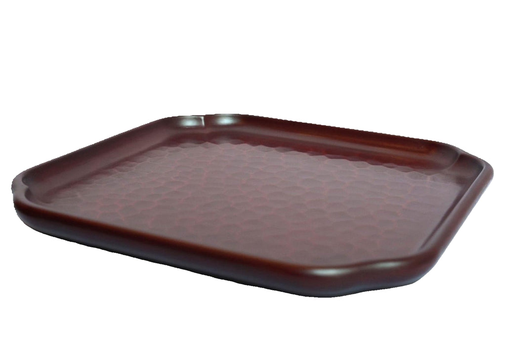 8-inch plum-shaped plate with a sword mark