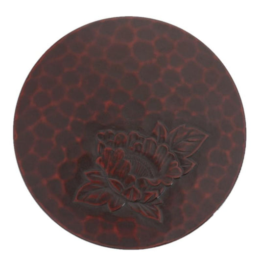 Teapot coaster (13.5cm) / peony