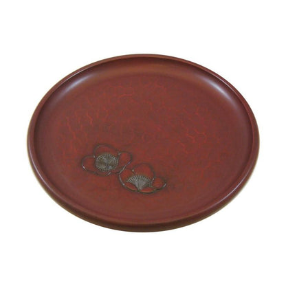Round tray(21cm) / plum flower