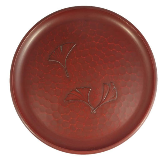 Round tray(24cm) / gingkgo leaves