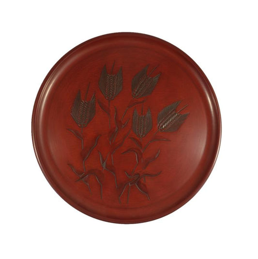 plateau rond(30cm) blé