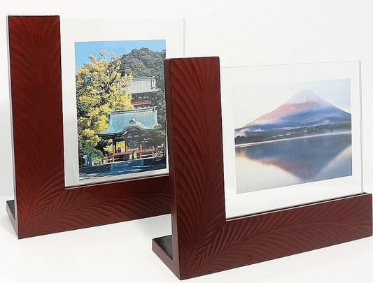L-shape photo frame / Basho