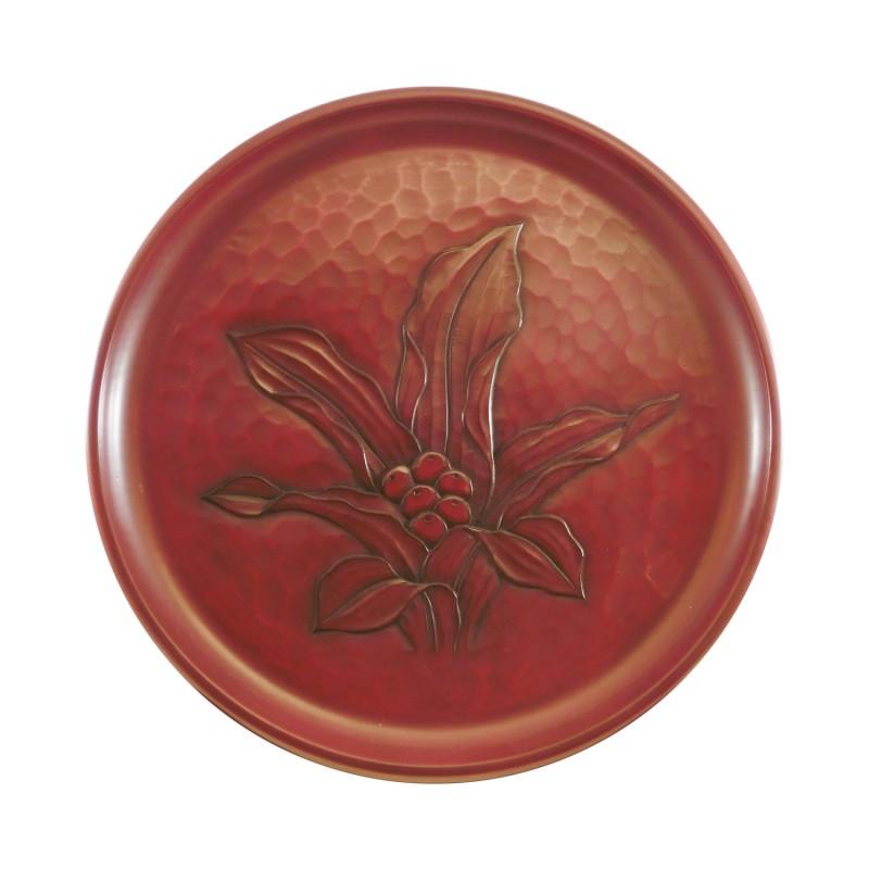 Round tray(24cm) / sacred lily
