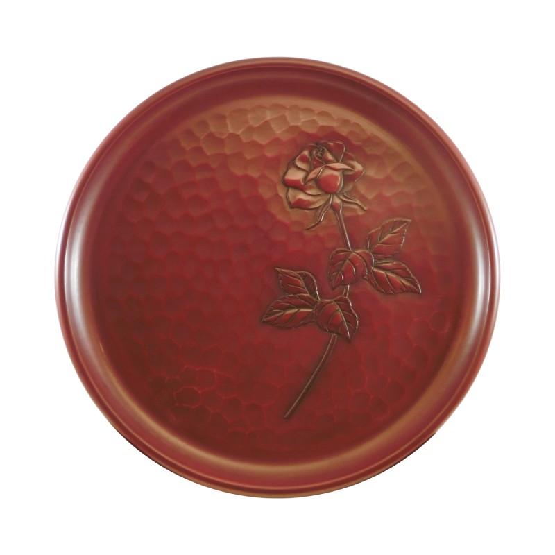 Round tray(24cm) / rose