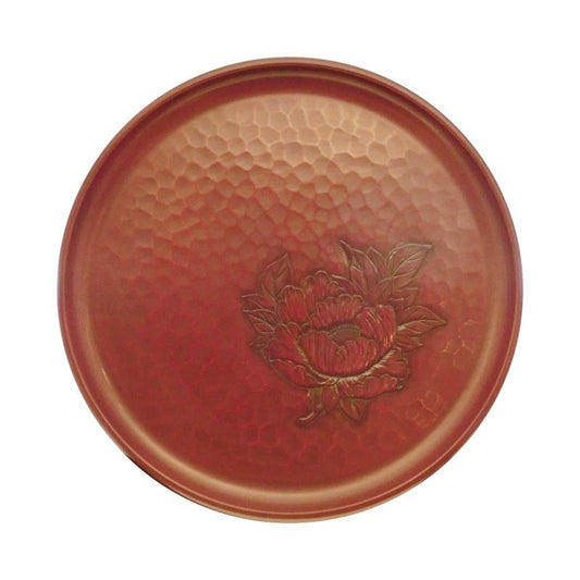 Round tray(27cm) / peony