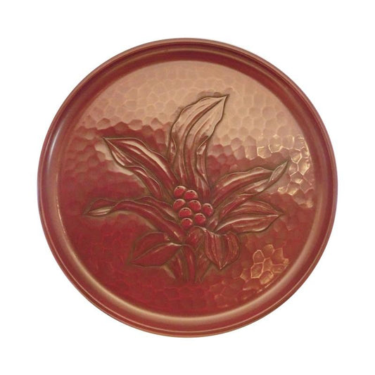 Round tray (27cm) / sacred lily