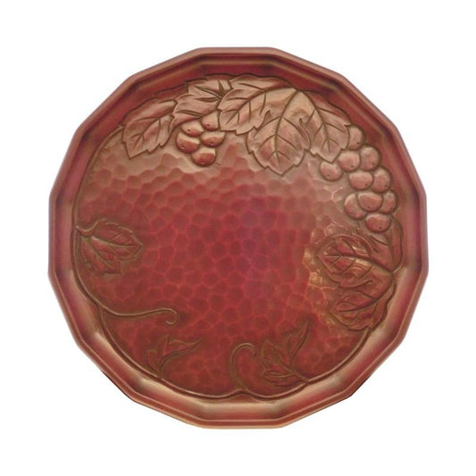 Hexadecagonal tray (27cm) / grape